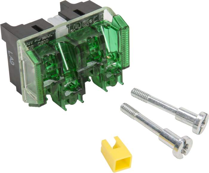 Contact Block 1N/O Finger Safe