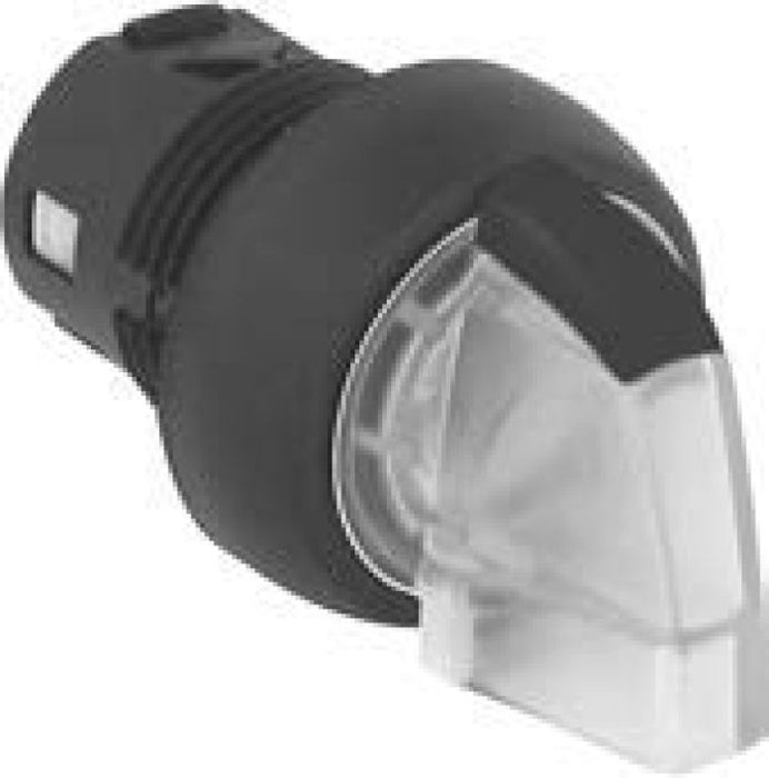 800F Selector Sw Illum 3Pos Plastic Maintained Clear