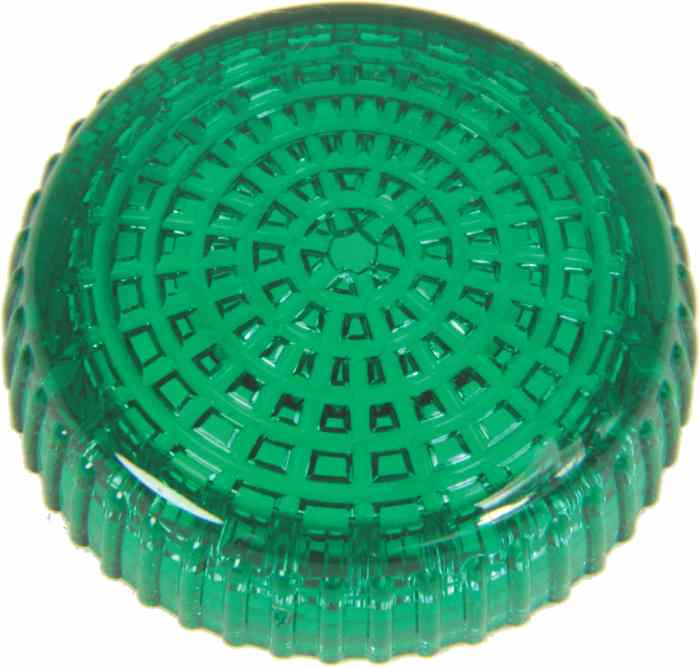 800F Pilot Light Plastic Green