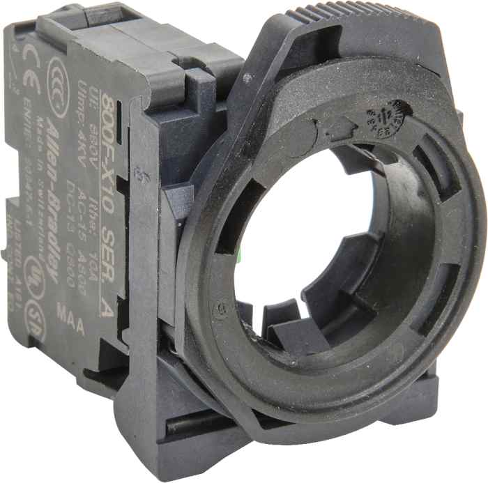 800F Plastic Mounting Latch with 1N/O Contact Block