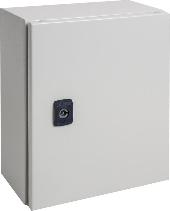 Enclosure Steel 350H x 250W x 155D with Mounting Plate IP66