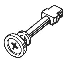 Screw Phillips Head for Solid/EK 30/100mm Cover