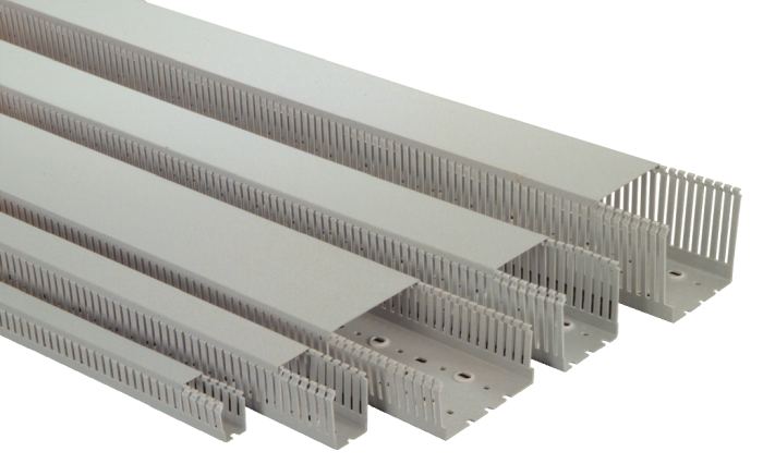 PVC Duct 4mm Slot 25 x 60mm 2m