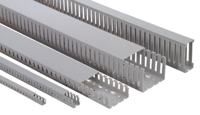 PVC Duct Std Slot 60 x 60mm 2m