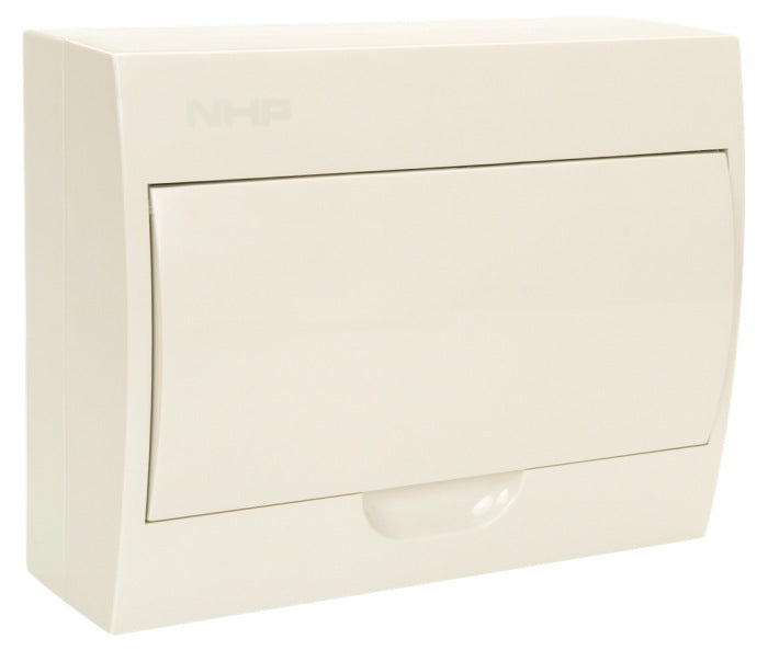 MOD6 Switchboard 12-Way Surf Mount White Door