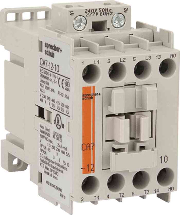 CA7 Contactor 3P 5.5kW N/O 24VAC