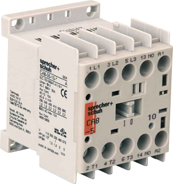 CA8 Contactor Mini 9A 1N/C 415VAC