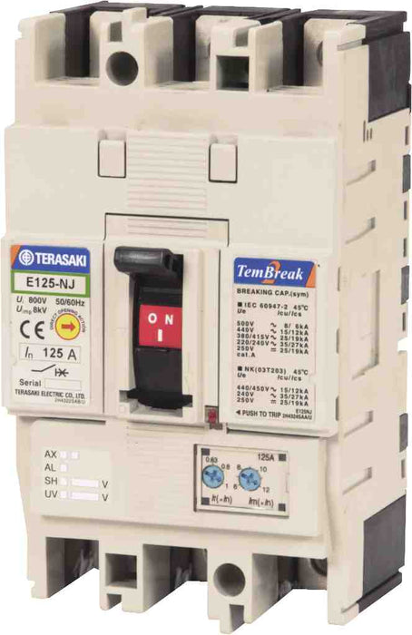 MCCB Tembreak2 125A 3P 25kA E125