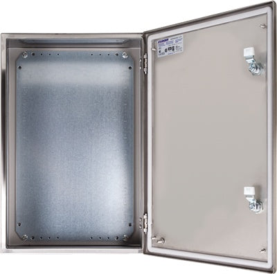 Enclosure S/Steel 800H x 600W x 300D Wallmount SS316 IP66
