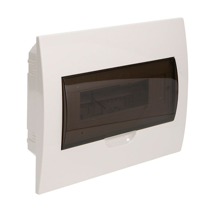 MOD6 Switchboard 12-Way Flush Mount Transp Door