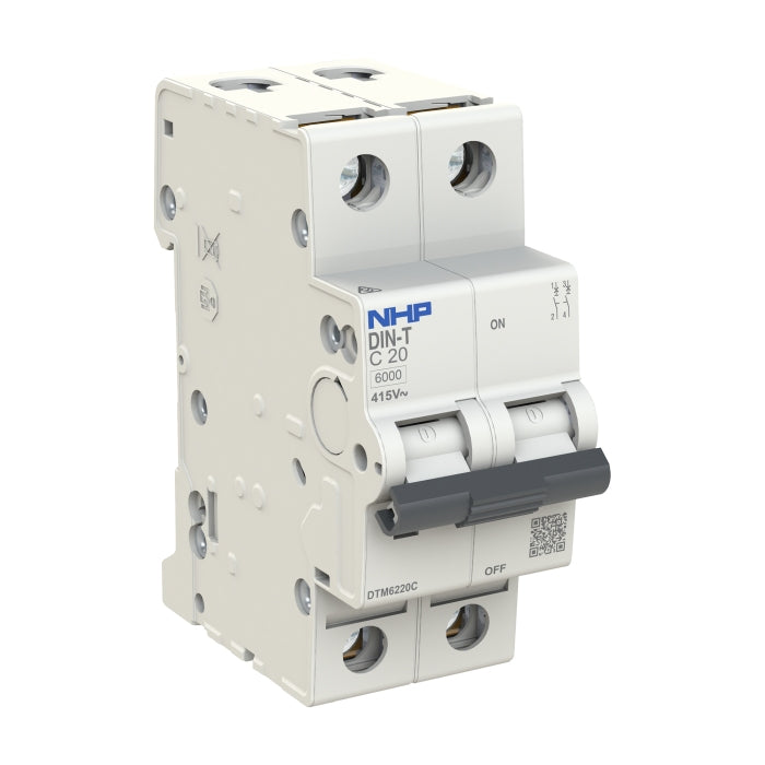 DIN-T MCB 2P 32A 10kA C-Curve