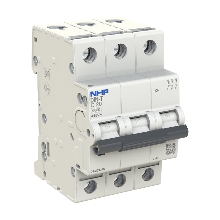 DIN-T MCB 3P 13A 10kA D-Curve