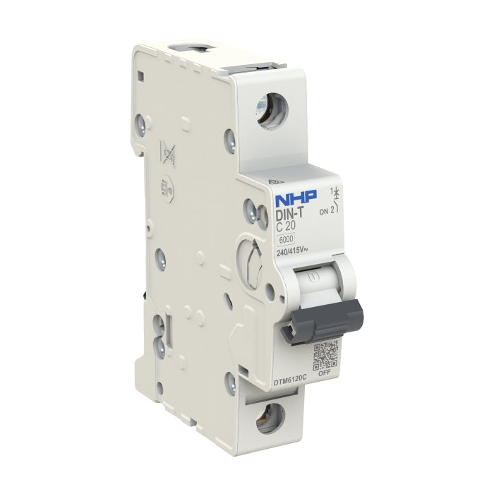 DIN-T MCB 1P 25A 6kA D-Curve