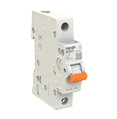 MOD6+ MCB 1P 25A 6kA C-Curve