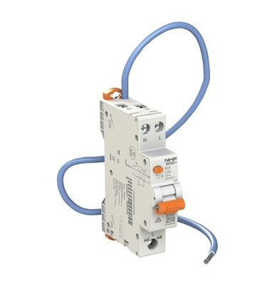 MOD6+ RCBO 6kA 1P+N 16A C 30mA Type A 3T Pigtail