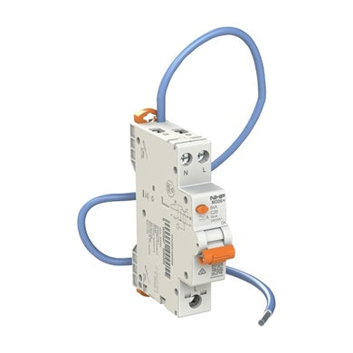 MOD6+ RCBO 6kA 1P+N 32A C 30mA Type A 3T Pigtail