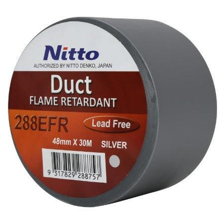 Tape 288 Duct Tape 48mm Electrical Flame Retardant Silver