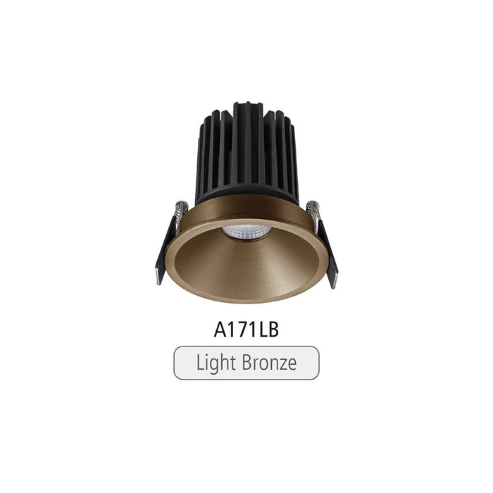 Titan Downlight 8W 3k 55mm Cut Out 38D Dim Light Bronze IC-F