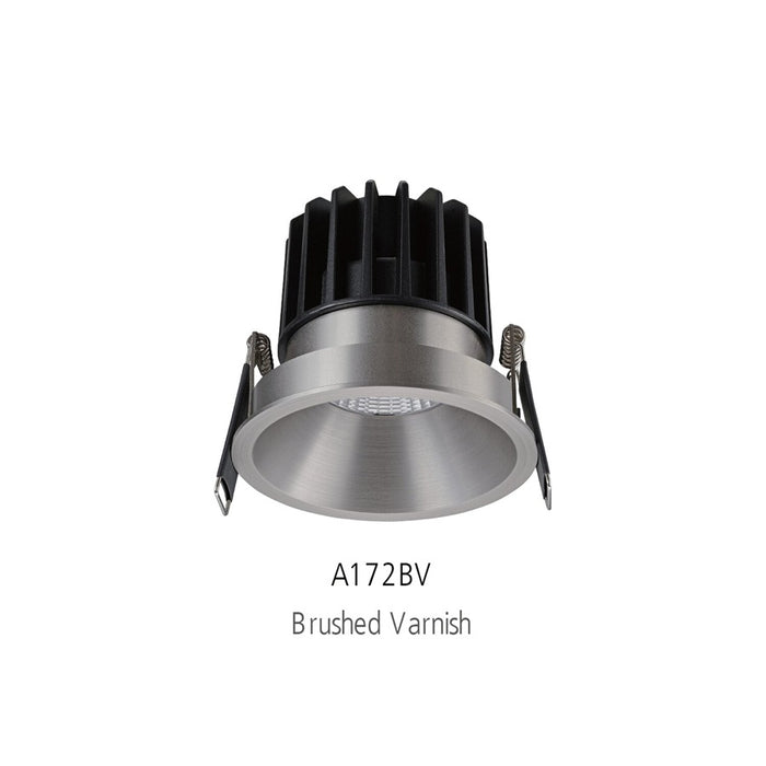 Titan Downlight 11W 3k 75mm Cut Out 60D Dim Br Varnish IC-F