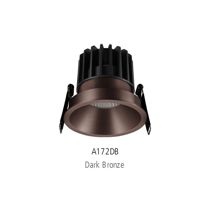 Titan Downlight 11W 3k 75mm Cut Out 60D Dim Dark Bronze IC-F