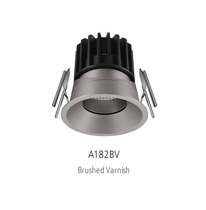 Titan Downlight Tilt 11W 3k 75mm Cut Out Dim Br Varnish I-CF
