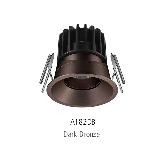 Titan Downlight Tilt 11W 3k 75mm Cut Out Dim Dark Bronze ICF