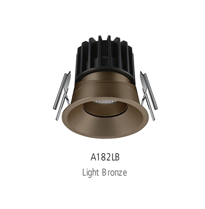 Titan Downlight Tilt 11W 3k 75mm CutOut Dim Light Bronze ICF
