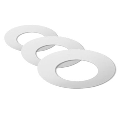 Downlight Adaptor Plate 120-160mm White