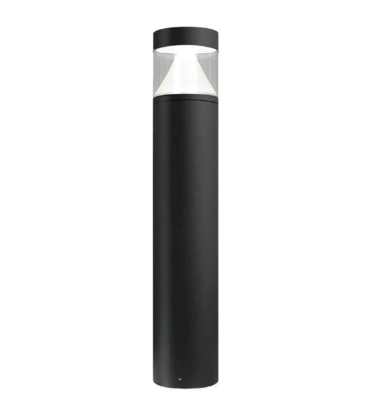 Bollard III LED 9W 3000K 118x800mm IP65 Non Dim Black