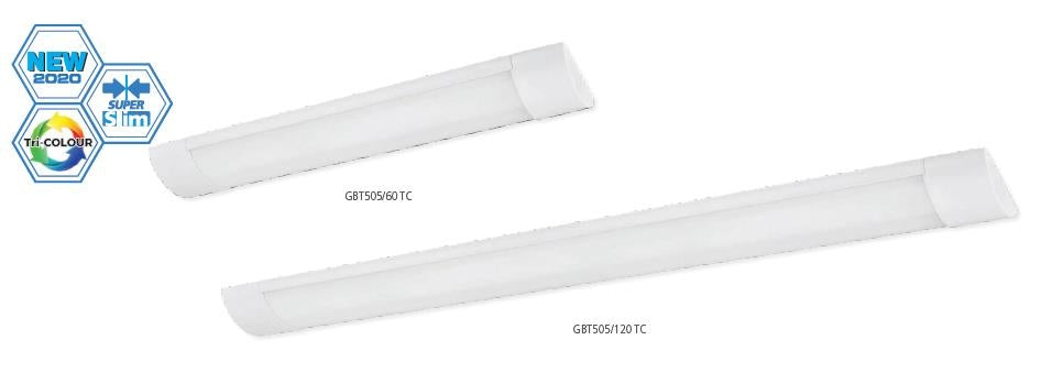 Blade Batten 48W CCT 4ft IP20 Non Dim White