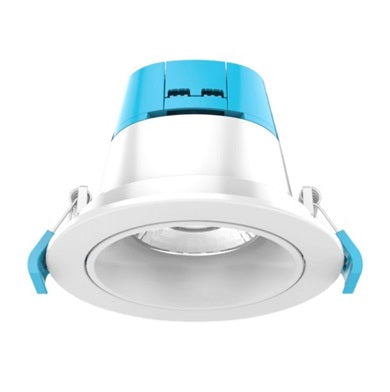 Saturn Downlight Tilt 9w 3CCT 92mm White