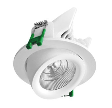 Oslo Gimble Downlight 9w 3k 82mm White