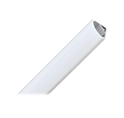 LED Strip Channel Quarter Round Opal Diffuser 2m