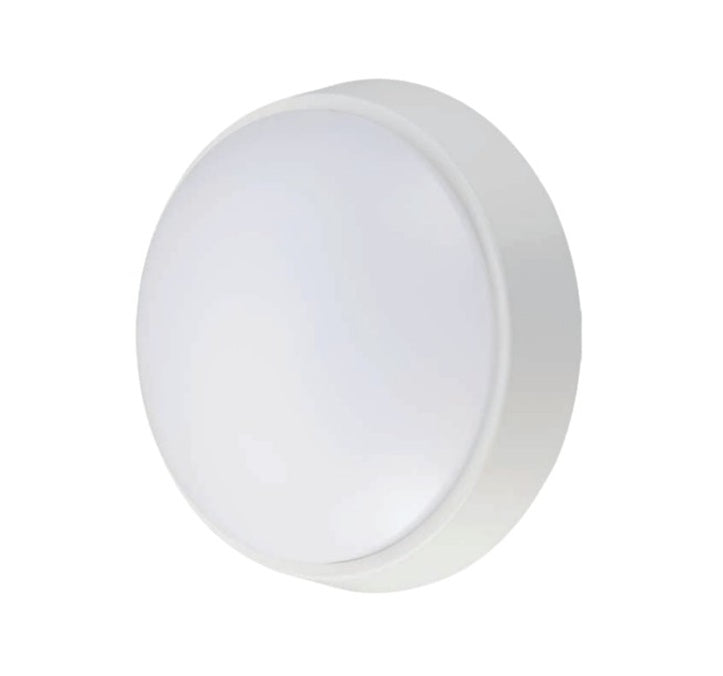 Taiko Oyster Bulkhead  214mm 14w IP65 Tri-Colour