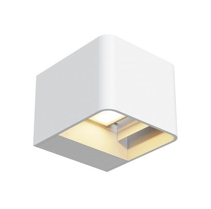 Loto Up & Down Wall Light 9w IP65 3000k Non Dim White