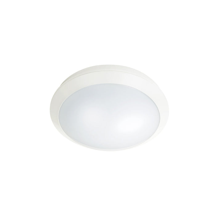Edinburgh Oyster Emergency 25w 360mm IP66 Tri-Colour White