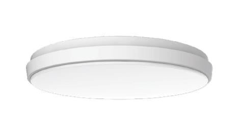 Slim Oyster Round 30w CCT 400mm Non Dim LED IP54 White