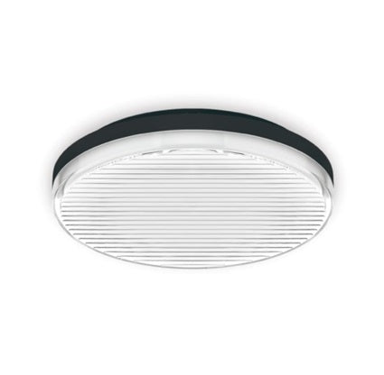 Brixley Oyster 12/18/25w 3000/4000k Dim IP54 Black