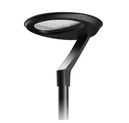 Hiarc Park Light Head Only 40w 3000k Black with Sensor