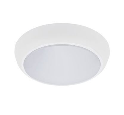 Portland Bulkhead 16W IP65 QuadColour Non Dim White