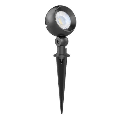 Mini Garden Spike 6w IP65 3000k Non Dim Black