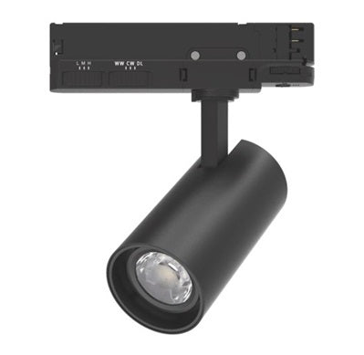 Guard II 3 Phase Track Light 20w CCT Black