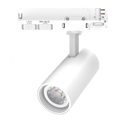 Guard II 3 Phase Track Light 20w CCT White
