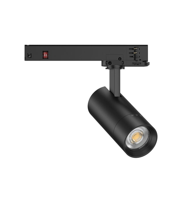 Flux 3 Phase Track Light 10/15/20w CCT Black Triac-Dim