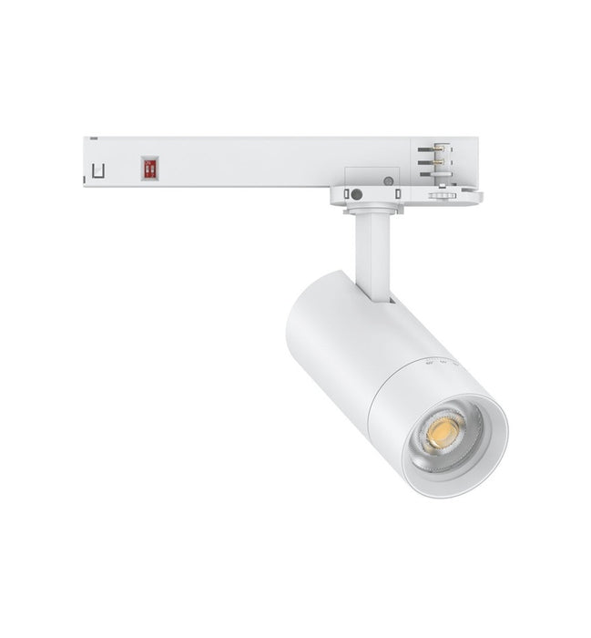 Flux 3 Phase Track Light 10/15/20w CCT White Triac-Dim