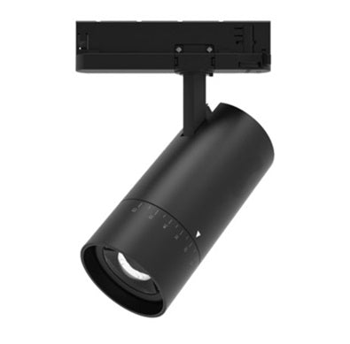 Flux 3 Phase Track Light 35w CCT Black