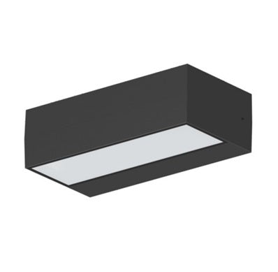 Bella Wall Light 10w IP65 Tri-Colour Non Dim Black
