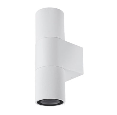 Amani Up And Down Wall Light 14w IP65 3000k Dim White