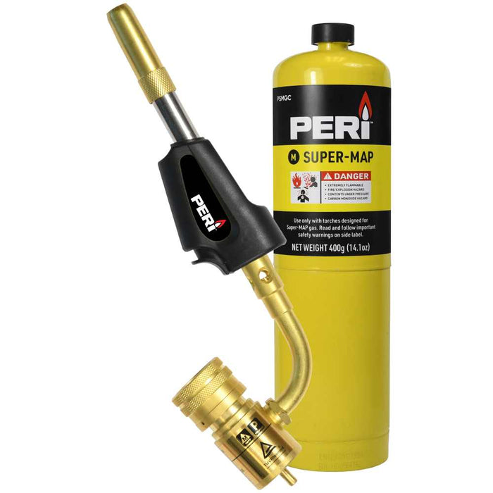 Peri Swivel Head Brass Tip Torch Kit PSHBTT-Mk