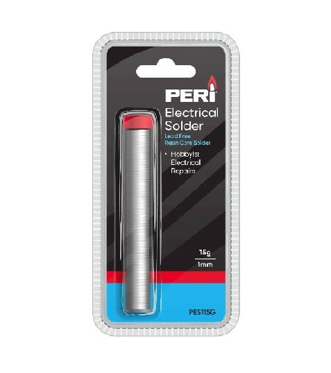 Peri Electrical Solder 1mm x 15g Lead Free PES115G
